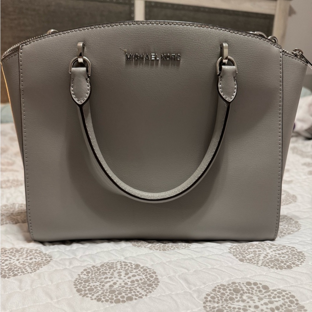 Michael Kors Gray Crossbody Bag